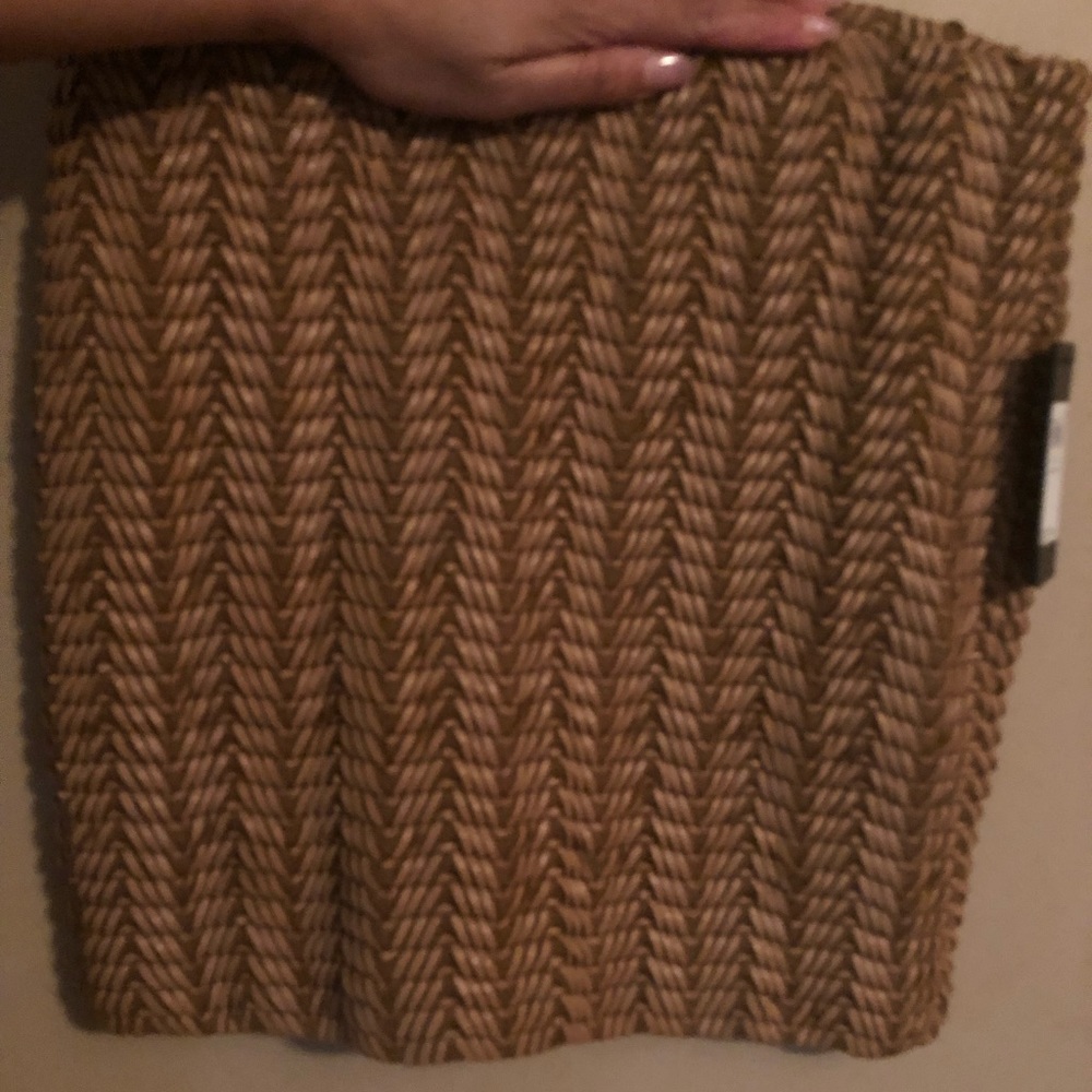 Guess Basket Weave Mini Skirt